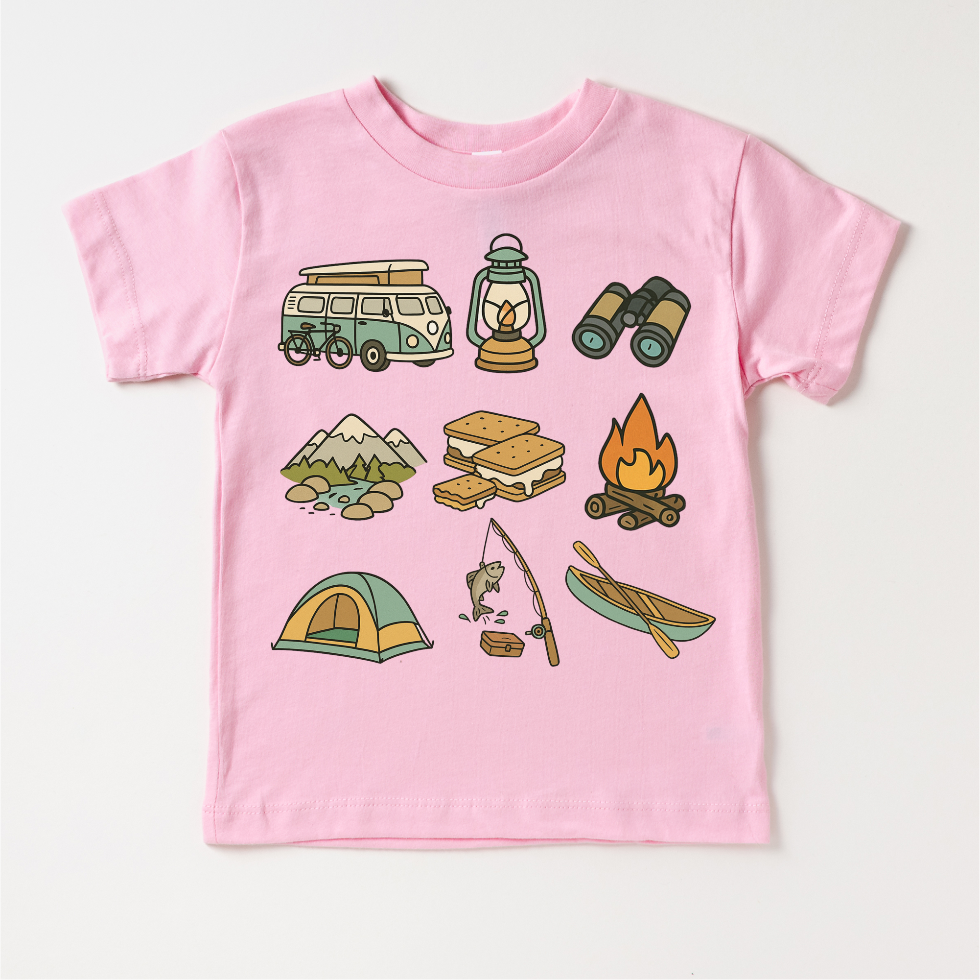 Happy Camper Camping Shirt - Camp Tee