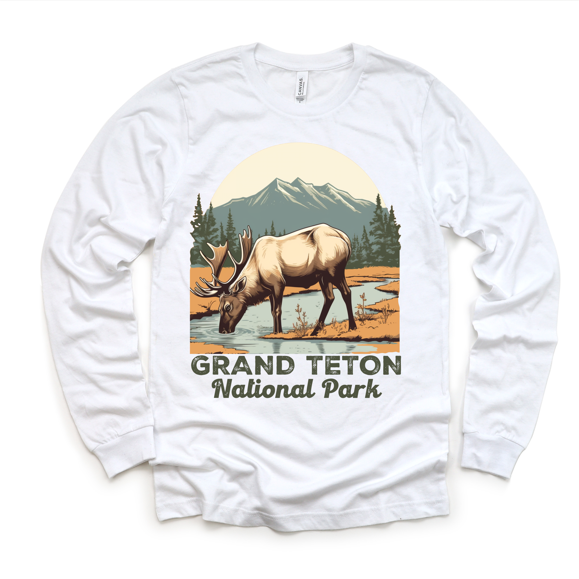 Grand Teton National Park Shirt - Outdoor Camping Tee