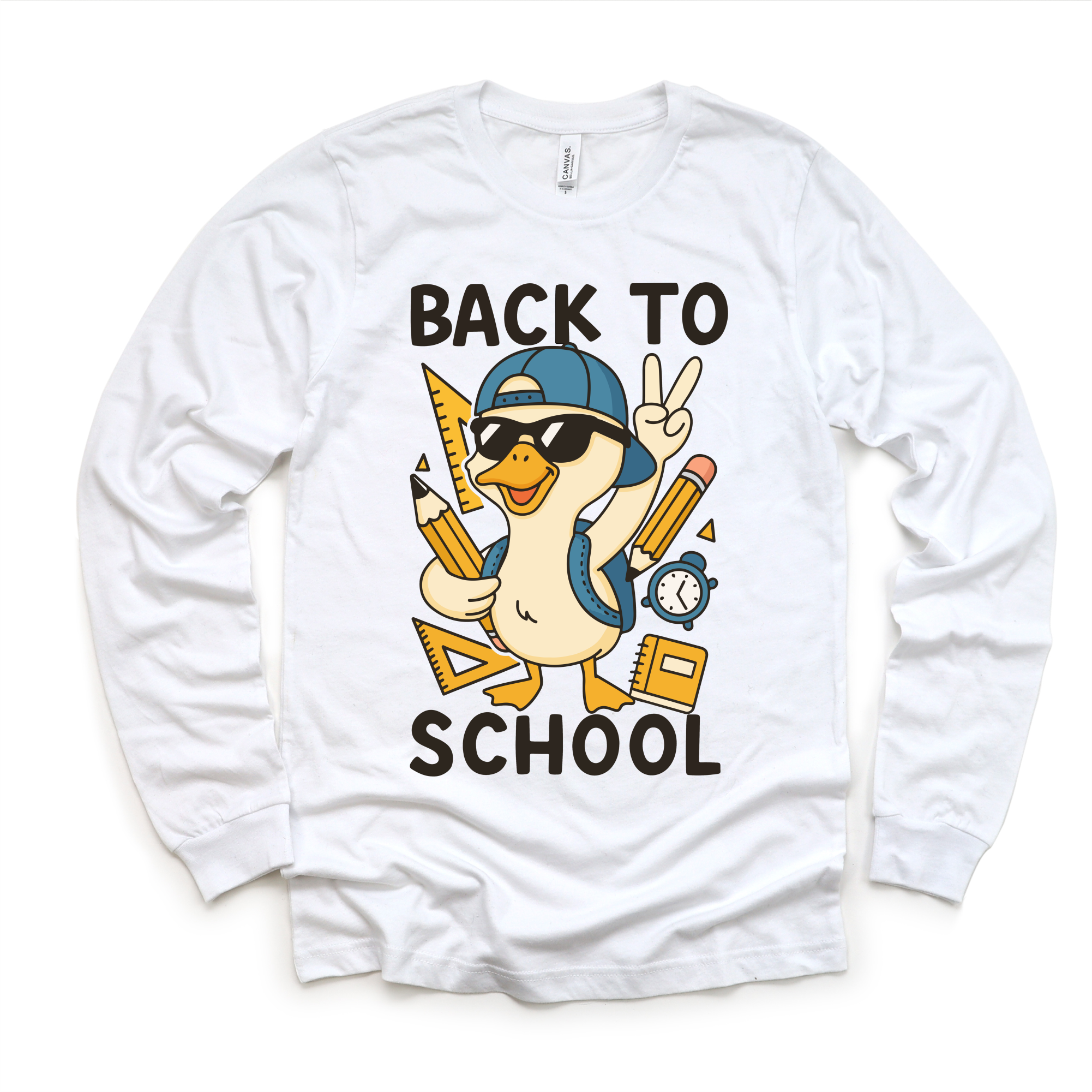 Boys Back To School Goose Shirt - Cute Back To School Tee