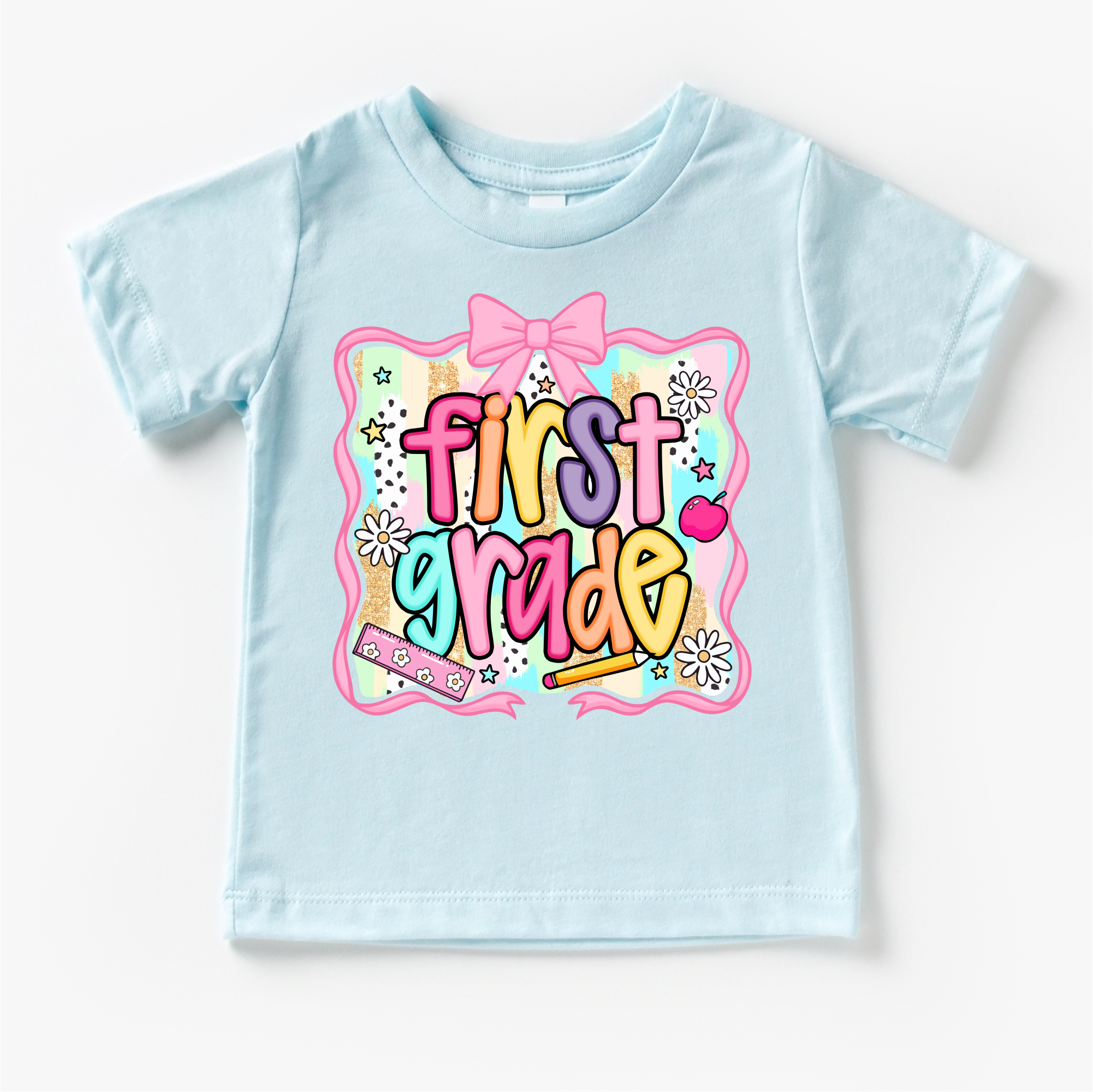Girls 1st Grade School Shirt - Back To School Tee