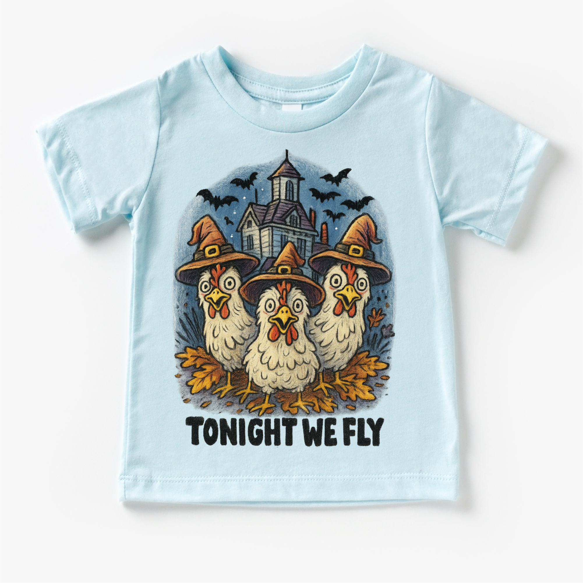 Tonight We Fly Chicken Witch Halloween Shirt - Halloween Tee