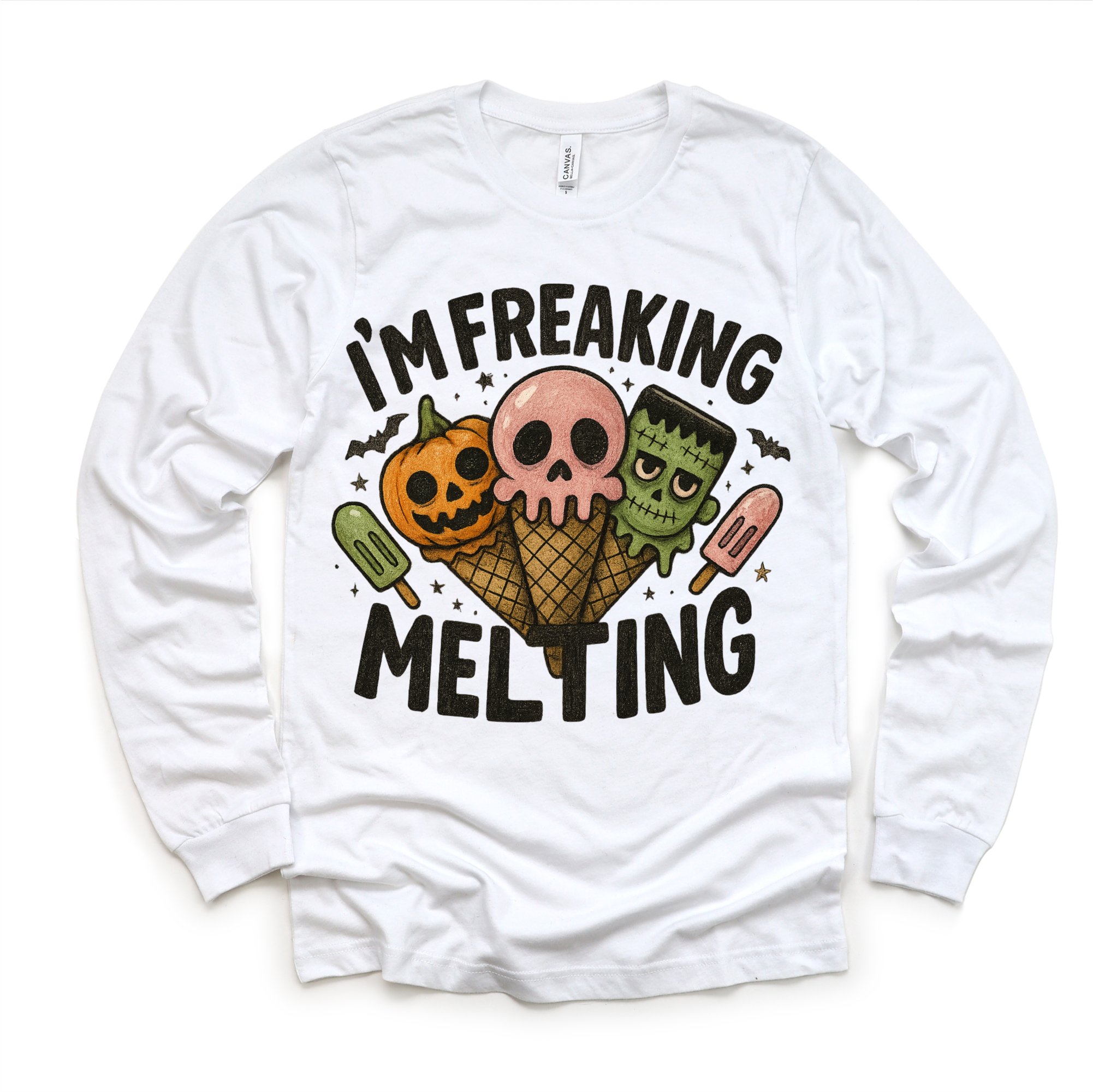 I'm Freaking Melting Ice-cream Halloween Shirt - Halloween Tee