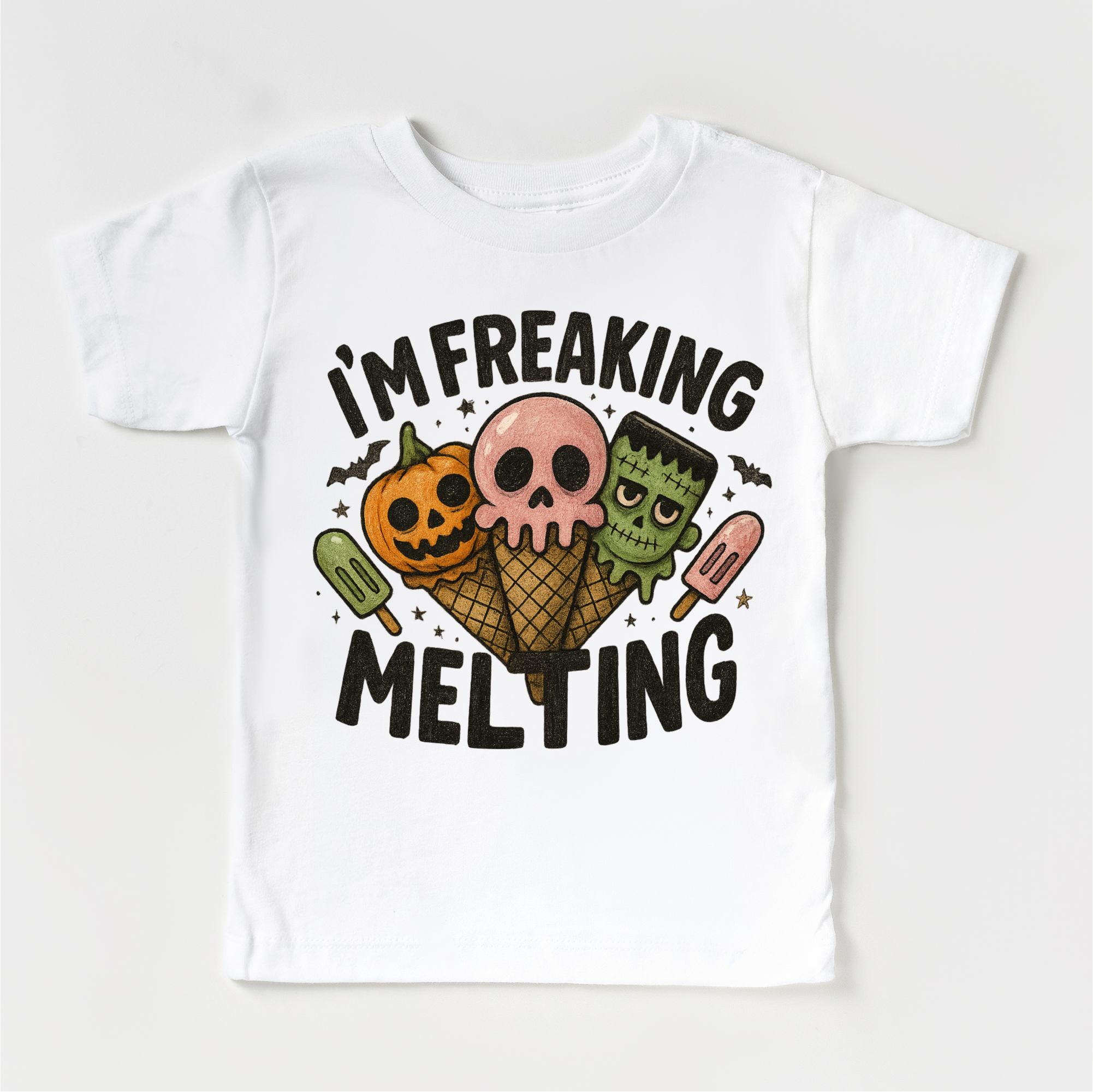 I'm Freaking Melting Ice-cream Halloween Shirt - Halloween Tee