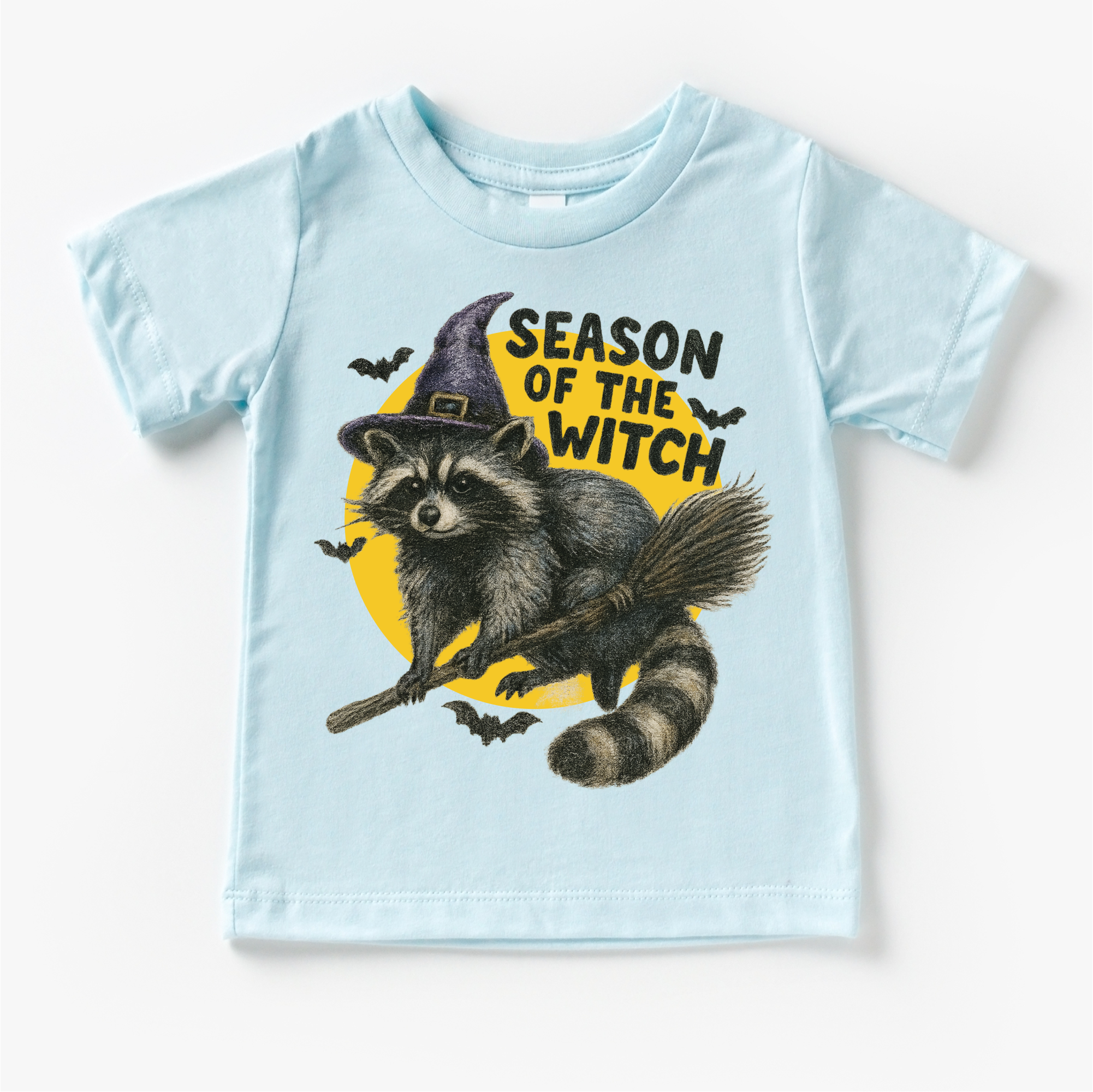 Season Of The Witch Racoon Halloween Shirt - Halloween Tee - MU93