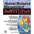 Human Resource Management Demystified - Paperback