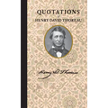 Quotations of Henry David Thoreau - Hardcover