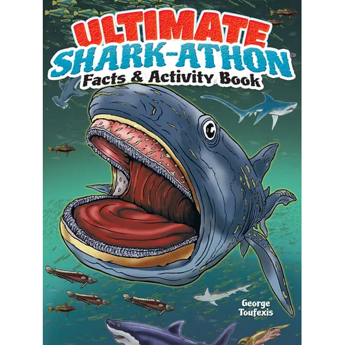 Ultimate Shark-Athon Facts & Activity Book - Paperback