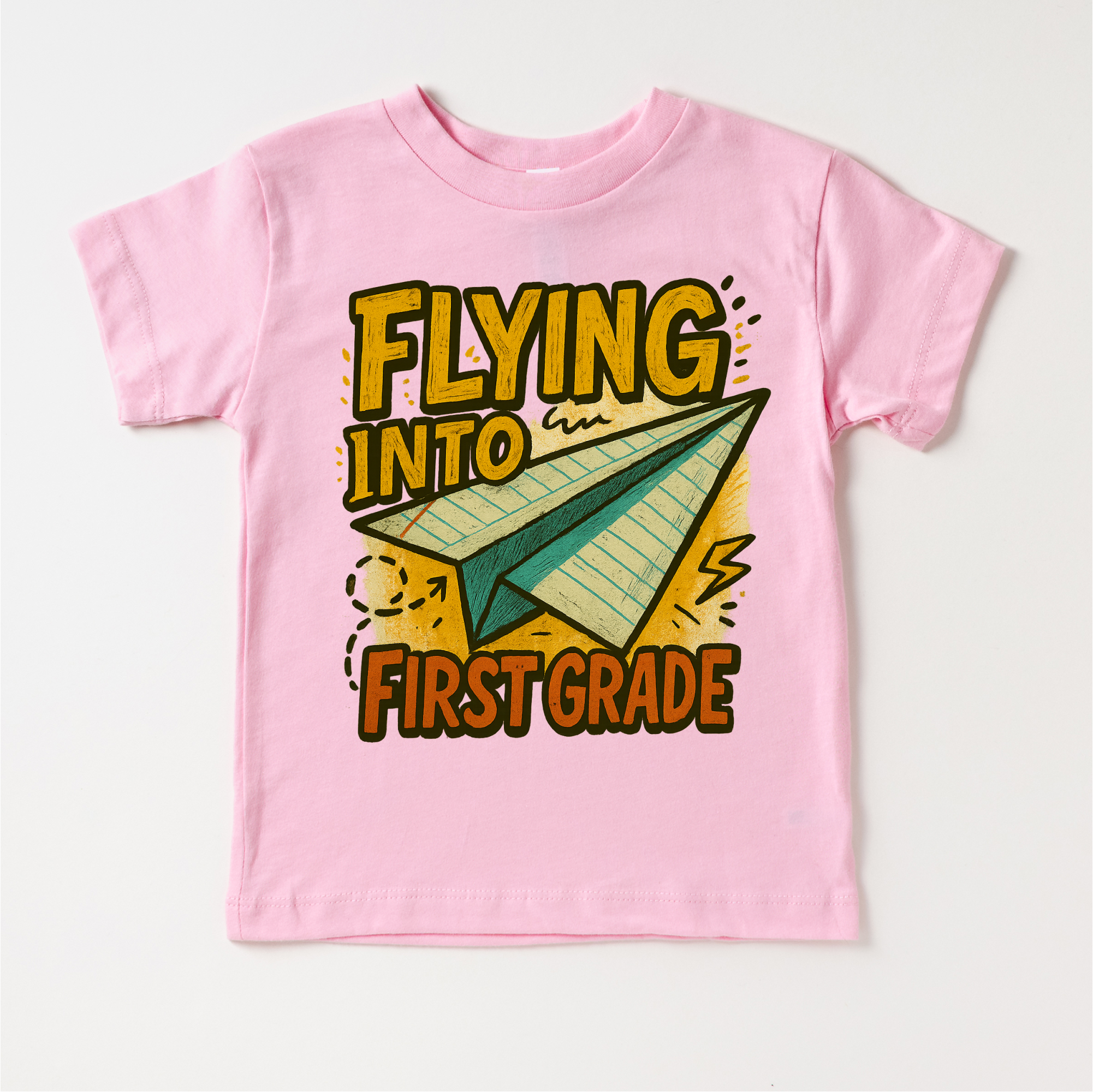 Flying Into First Grade Back To School Shirt | First Day Of School Tee