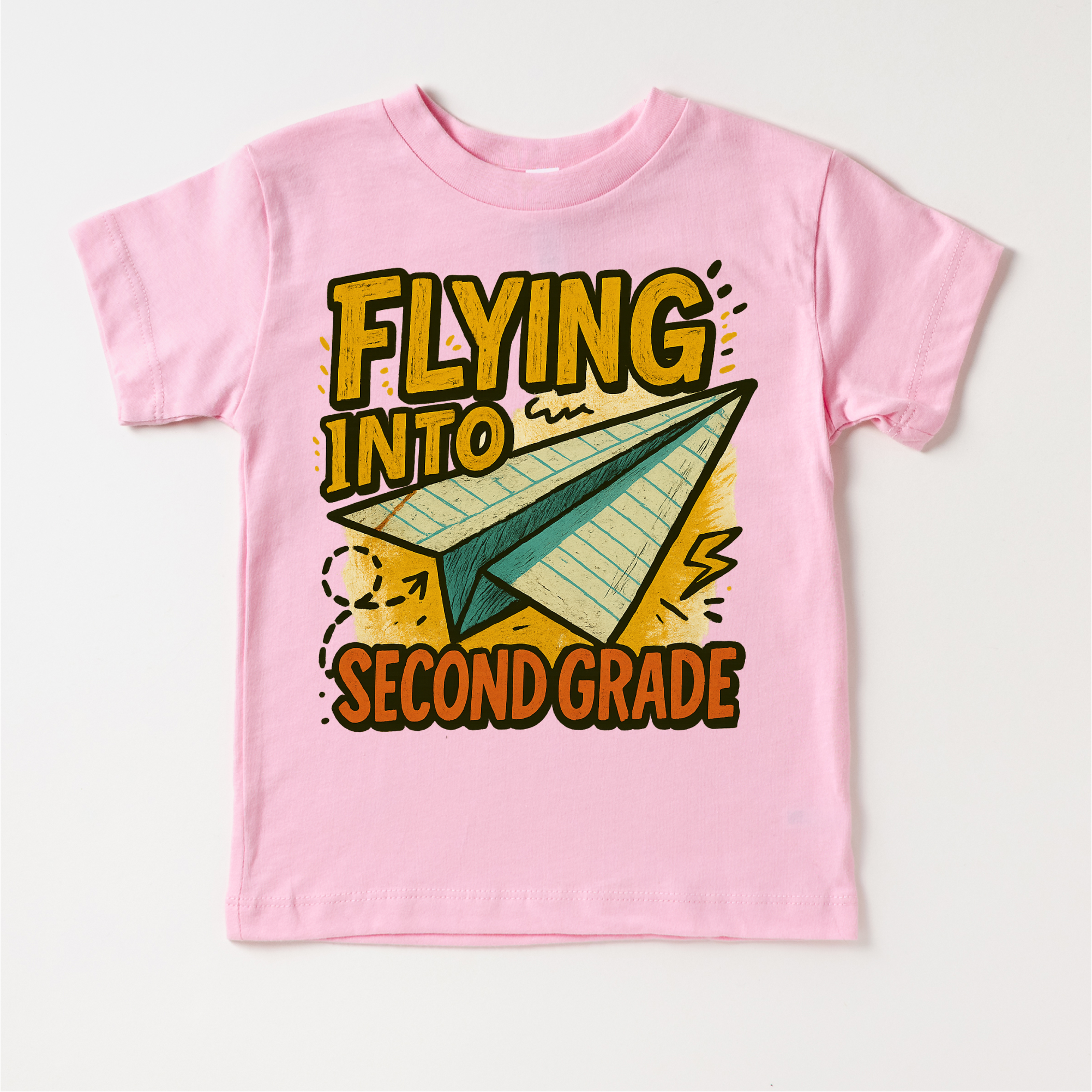 Flying Into Second Grade Back To School Shirt | First Day Of School Tee