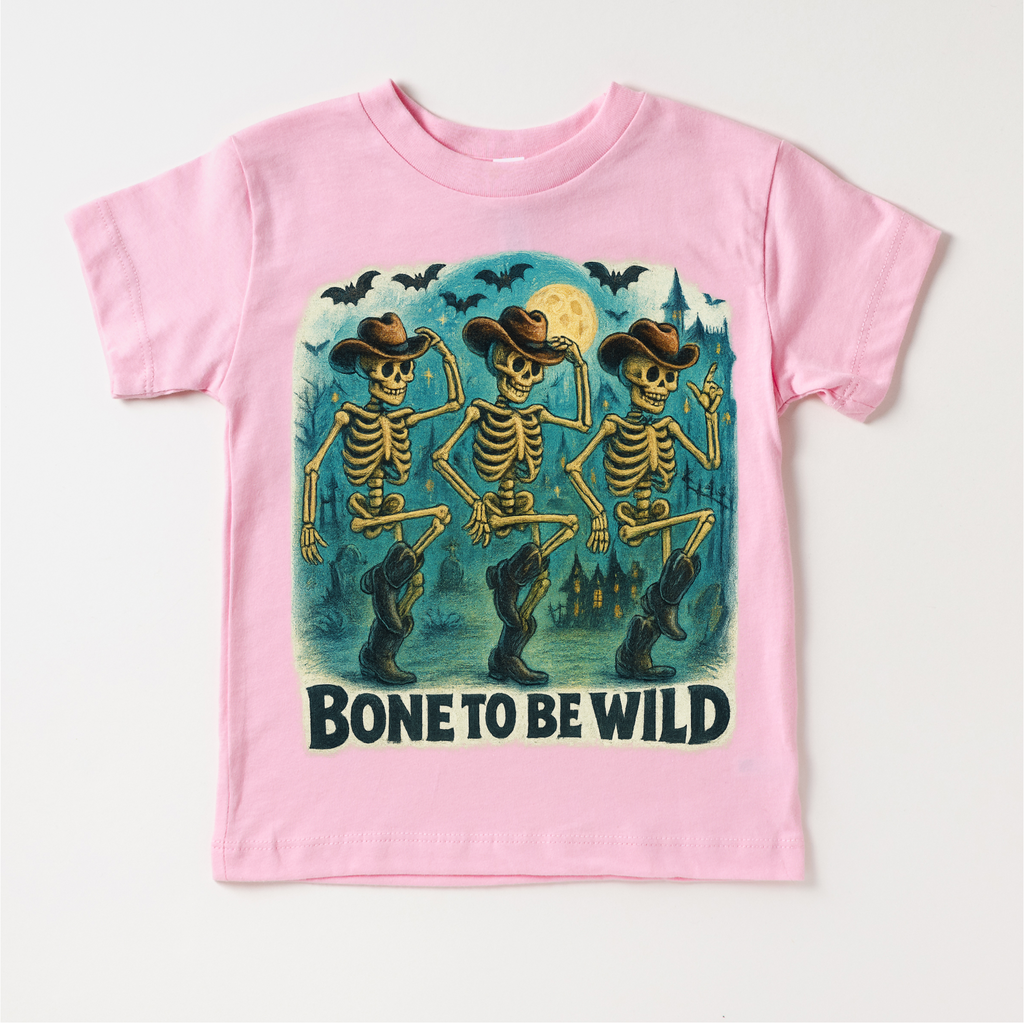 Bone To Be Wild Shirt - Halloween Tee MZ29