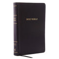 KJV, Reference Bible, Personal Size Giant Print, Bonded Leather, Black, Indexed, Red Letter Edition - Bonded Leather