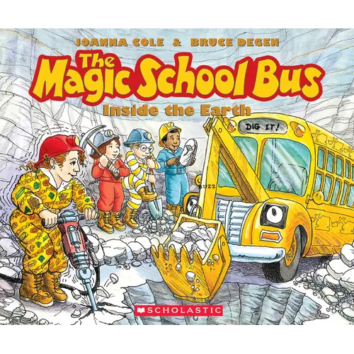 The Magic School Bus Inside the Earth [With CD (Audio)] - Paperback