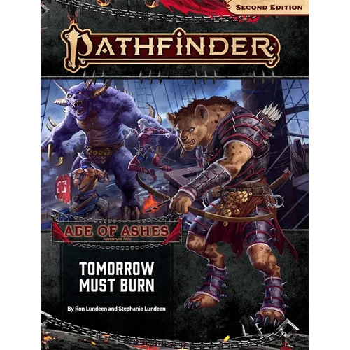Pathfinder Adventure Path: Tomorrow Must Burn - Paperback