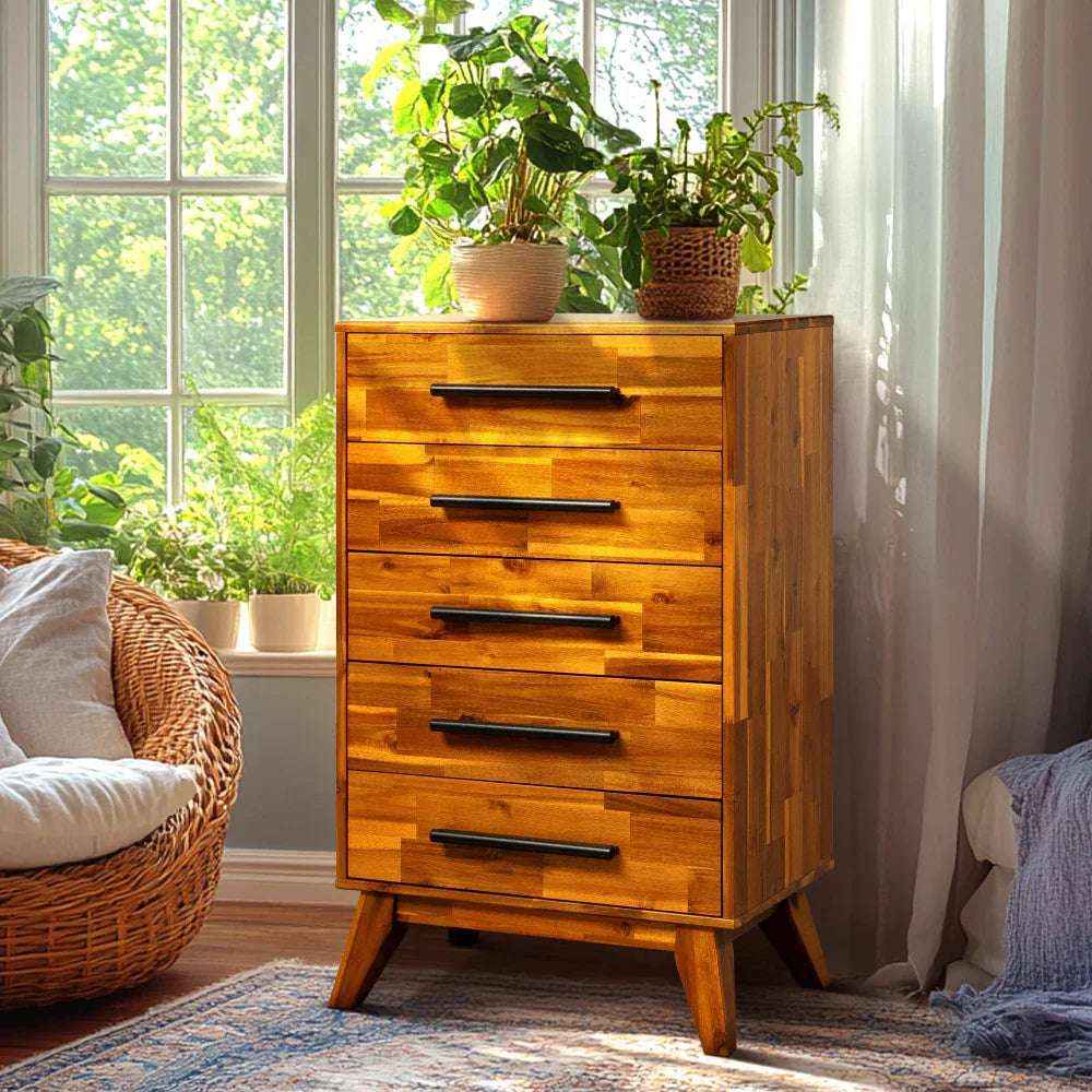 Linea Solid Wood Dresser