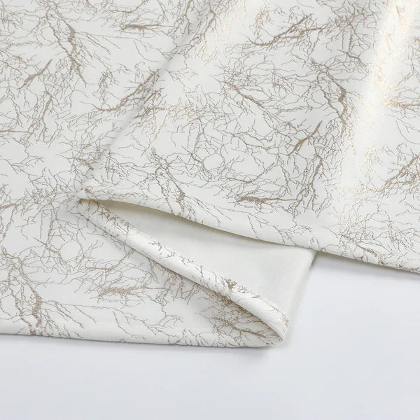 Majestic Velvet Tablecloths, Gold Branch