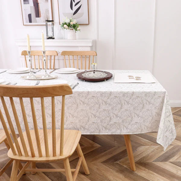 Majestic Velvet Tablecloths, Gold Branch