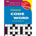 Classic CODE WORD Puzzle Book - Paperback