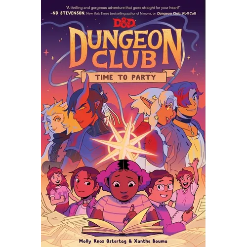 Dungeons & Dragons: Dungeon Club: Time to Party: A Graphic Novel - Hardcover