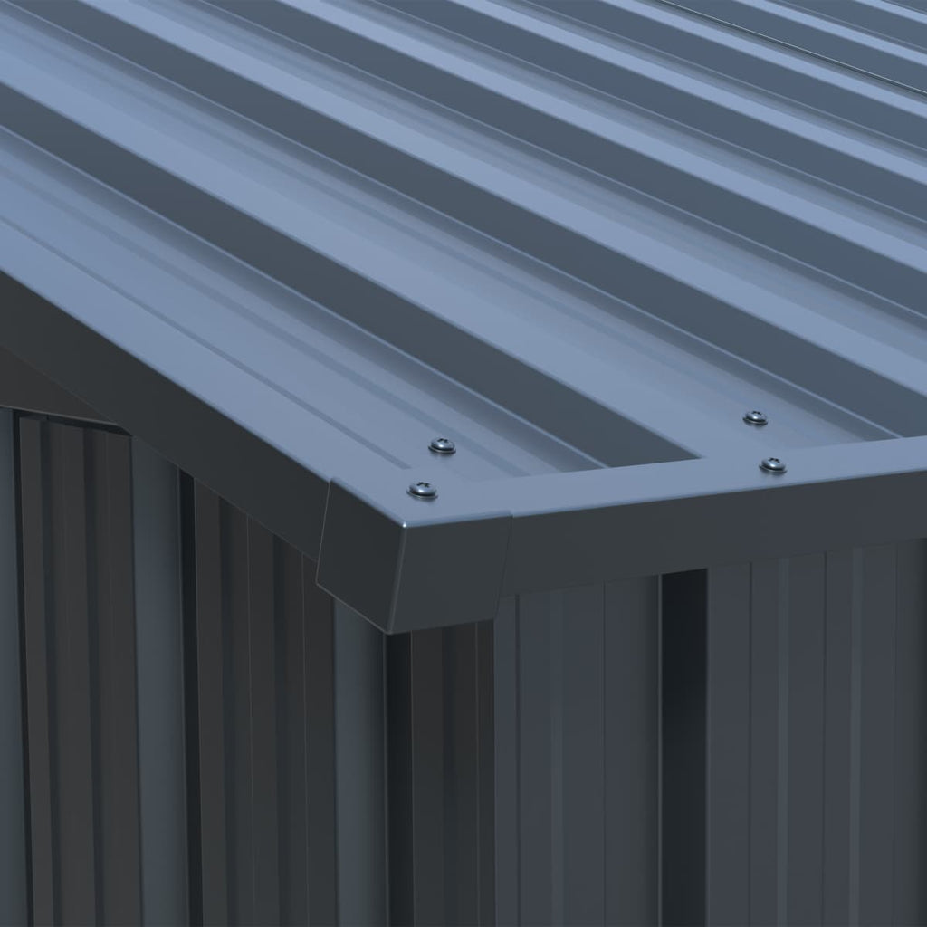 13'x20' Plus Upgraded Metal Shed w/ Double Front Doors & Side Entry Door