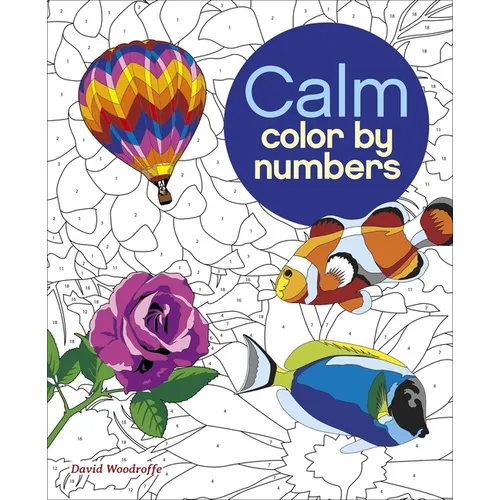 Calm Color by Numbers - Paperback