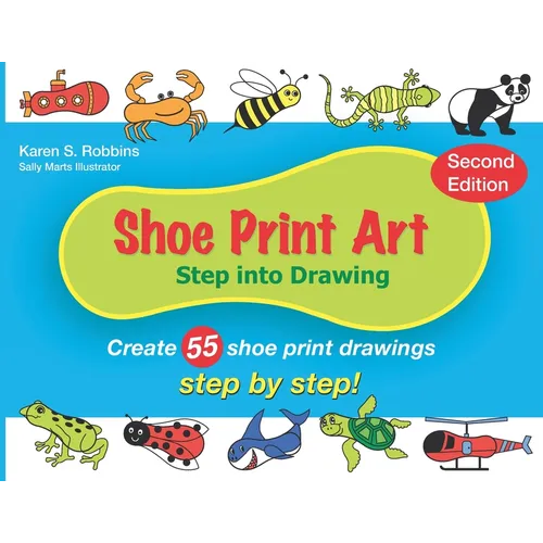 Shoe Print Art: Step Into Drawing - Paperback