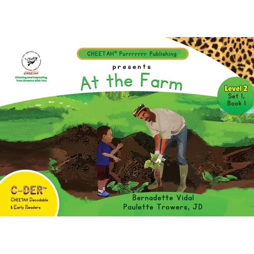 C-DER (Cheetah Decodable & Early Readers) Set 1, Book 1, At the Farm - Paperback