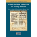 Studies in Semitic Vocalisation and Reading Traditions - Paperback