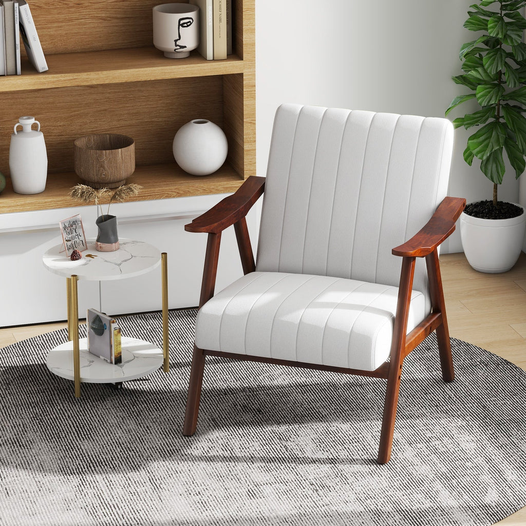 Modern Accent Chair Leisure Armchair with Felt Pads