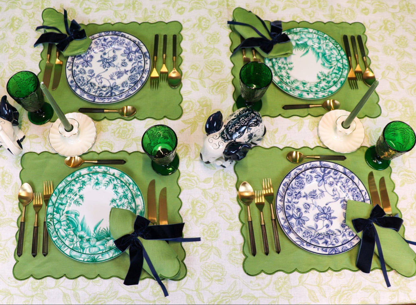 Monsoon Verdant Dinner Plate - Case of 12 Plates (+3 Bonus Plates)