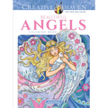 Creative Haven Beautiful Angels Coloring Book - Paperback