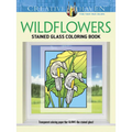Creative Haven Wildflowers Stained Glass Coloring Book - Paperback