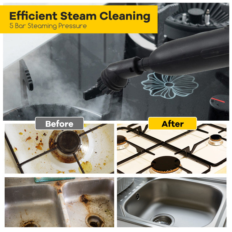 1800W Multipurpose Steam Cleaner with 61 oz Tank