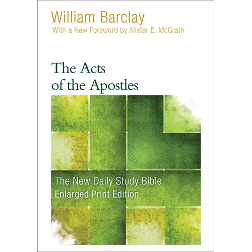 The Acts of the Apostles (Enlarged Print) - Paperback