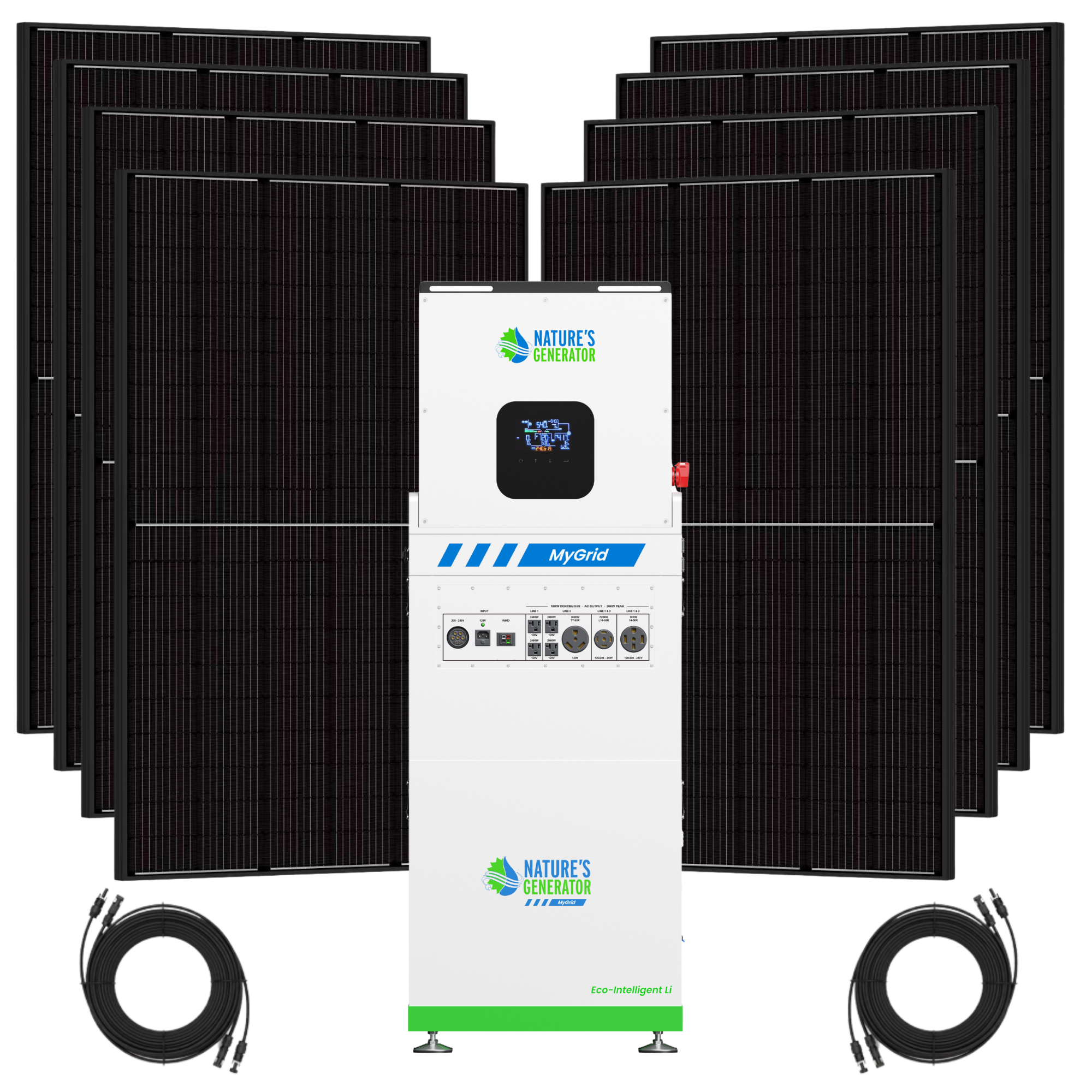MyGrid 10K Solar Generator for Home