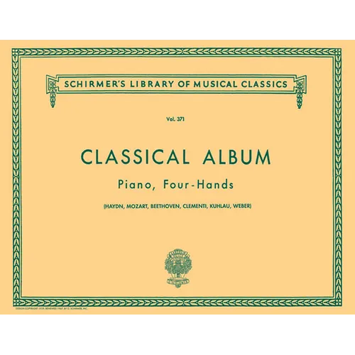 Classical Album: 12 Original Pieces: Schirmer Library of Classics Volume 371 Piano Duet - Paperback