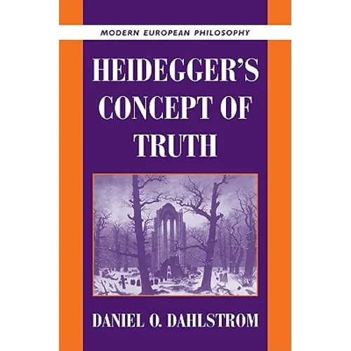 Heidegger's Concept of Truth - Paperback