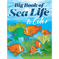 Big Book of Sea Life to Color - Paperback