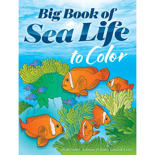 Big Book of Sea Life to Color - Paperback