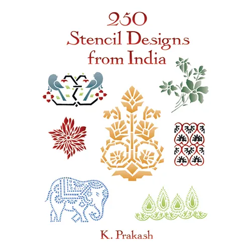 250 Stencil Designs from India - Paperback
