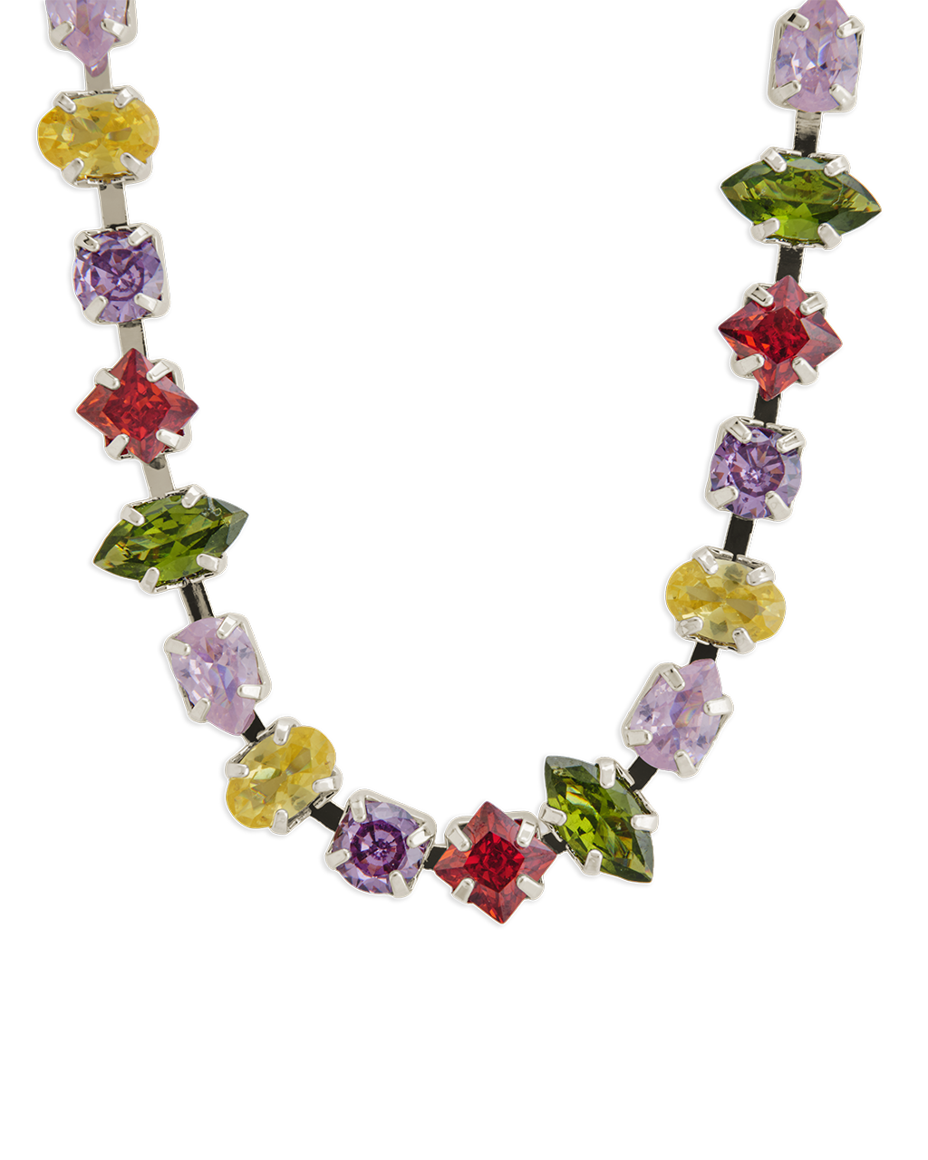 Kaleidoscope Tennis Necklace