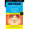 Twelfth Night: No Fear Shakespeare Deluxe Student Editions - Shakespeare Side-By-Side Plain English - Paperback