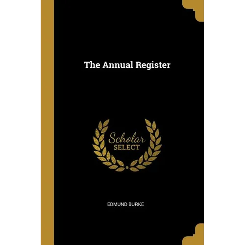 The Annual Register - Paperback