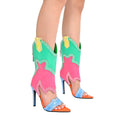 Nayaye Boots  {SOLD AS IS -MAY OR MAY NOT BE MISSING A STONE}