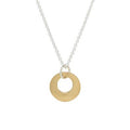 Circle Gold-Plated Necklace