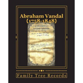 Abraham Vandal 1758-1848 - Paperback