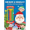 Merry & Bright! Christmas Coloring - Paperback