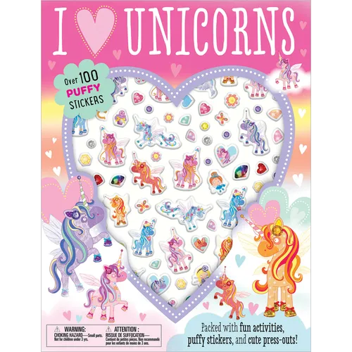 I Love Unicorns - Paperback