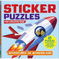 Sticker Puzzles; Adventures in Wonderland: For Creative Kids - Paperback