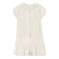 Terry Ruffle Swim Cover-Up in Natural