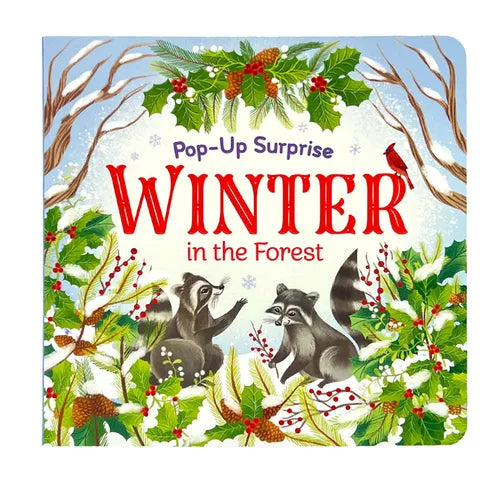 Pop-Up Surprise Winter in the Forest - Board Book